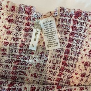 Floral Print Off The Shoulder Shirt